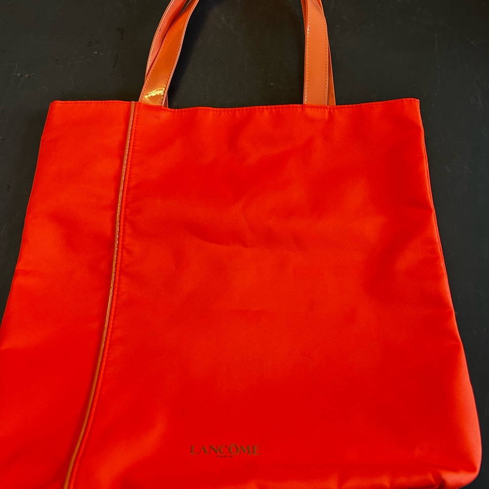 Salmon orange Tote Bag Lancôme